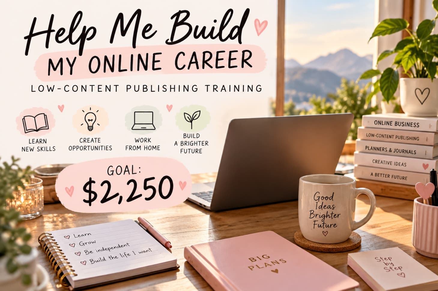 Help Me Build a Career in Low-Content Publishing