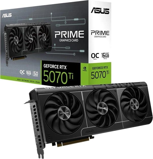 ASUS GeForce RTX 5070 Ti PRIME OC Edition 16GB GDDR7