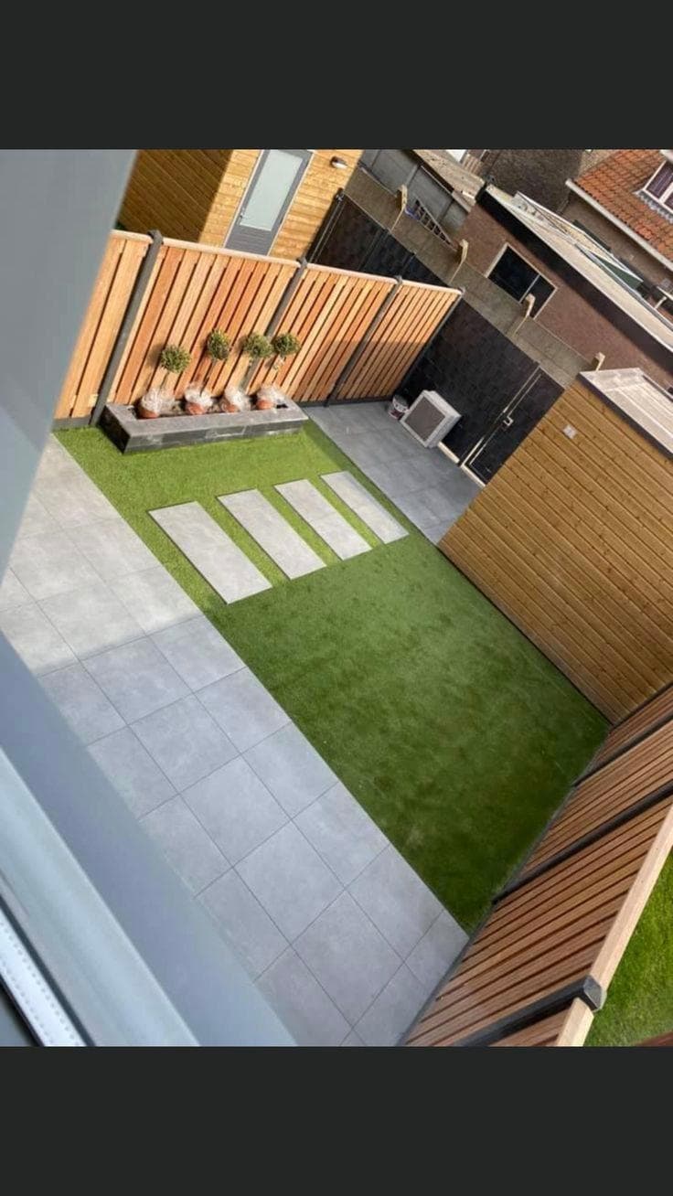 A backyard we can finally enjoy 🌿