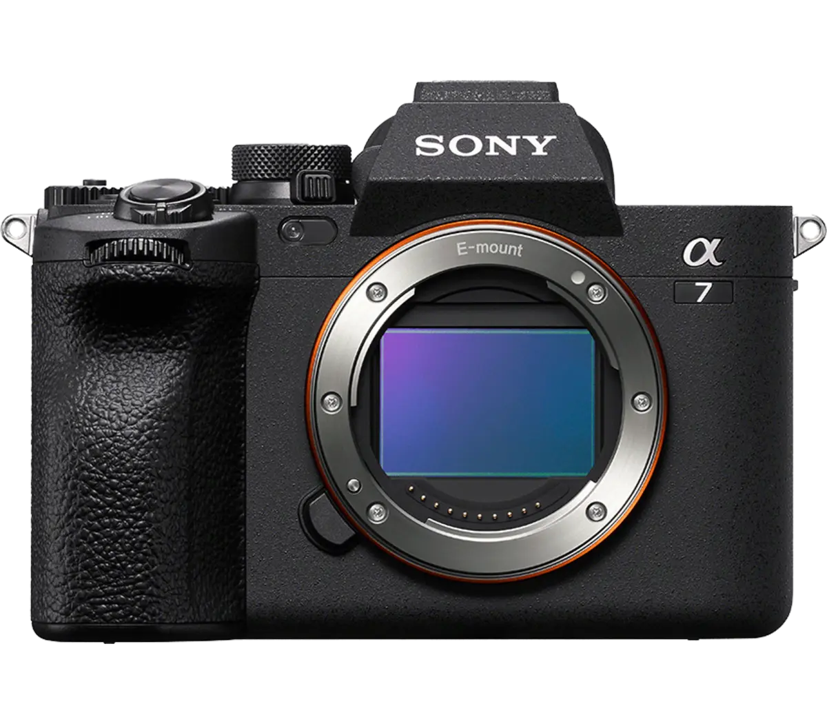 Sony A7IV mirrorless camera — front view